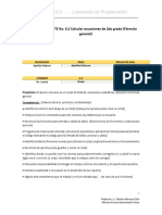 REPORTE No.6.2 Calcular Ecuaciones de 2do Grado (Fórmula General)