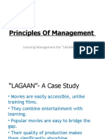 Principles of Management: Learning Management The "LAGAAN" Way