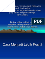 3 Cara Menjadi Lebih Positif