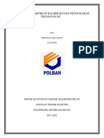 Muhammad Algi Algifari - Laporan Praktikum Kalibrasi Oscilloscope Dan Pengukuran