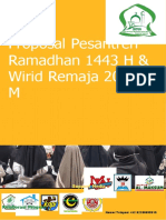 Proposal Pesantren Ramadhan Dan Wirid Remaja
