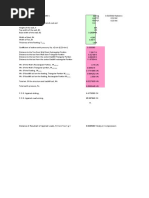 Retaining Wall Design Excel Sheet As Per ACI Code | PDF | Mechanics ...