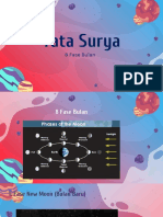 Sistem Tata Surya (Fase Bulan Dan Gerhana) 28 Maret