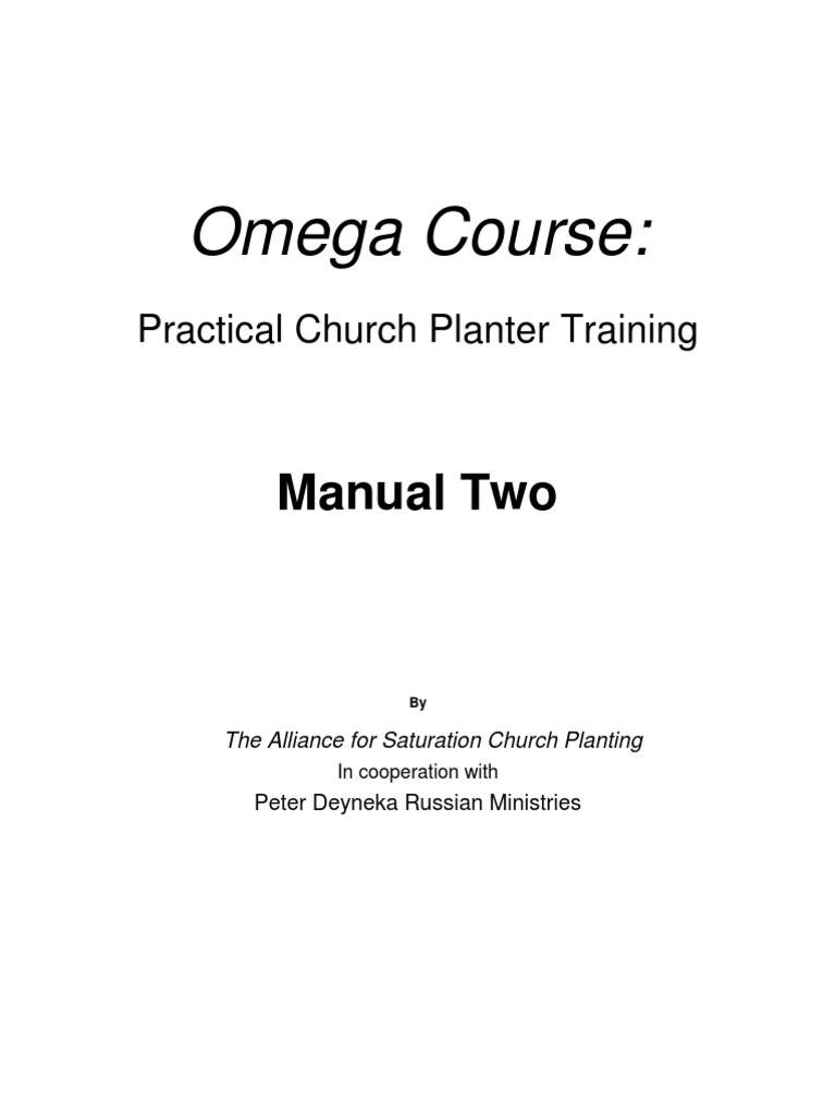 Practical Church Planter Training Book 2 PDF Christian Denomination Church Planting picture