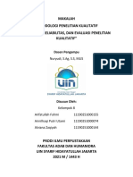 Makalah Kelompok 8_Validitas, Reliabilitas, Dan Evaluasi