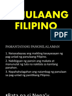 Aralin 5 - Panulaang Filipino