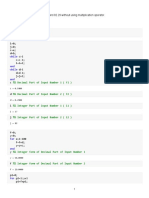 Multiplication Without Multiplication Operator in Matlab