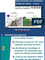 Cap. 2, Plan de Cierre