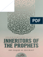 Inheritors of The Prophets Ibn Rajab