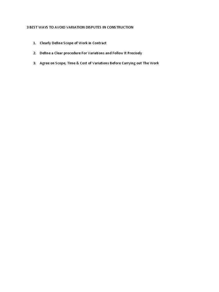 Manage Variations | PDF