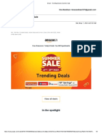 Gmail - Trending Deals - Summer Sale