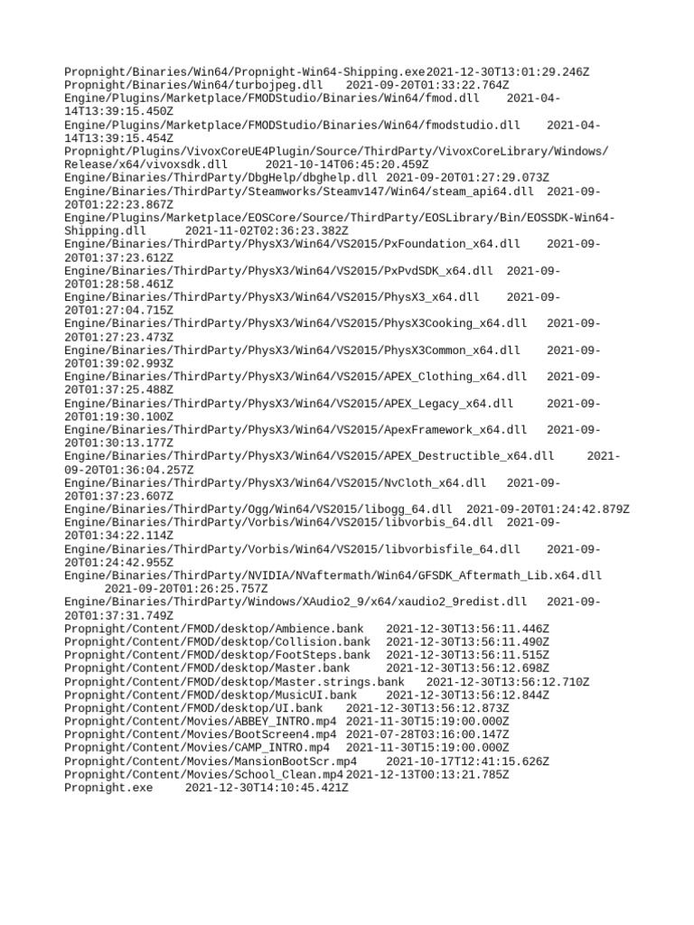 Propnight Win64 Sdk And Dll Overview Pdf