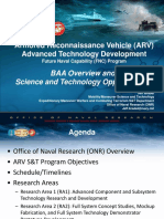 Armored Reconnaissance Vehicle (ARV) Advanced Technology Development