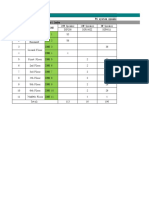 PA System Speaker Distribution Sheet