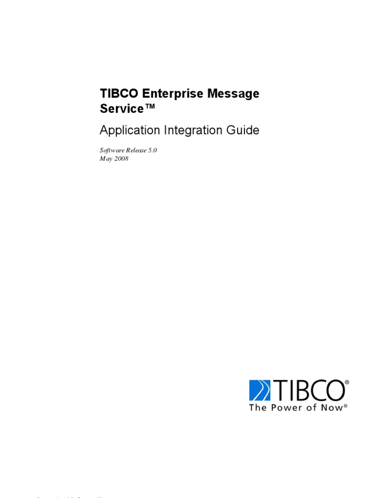 Tib Ems Integration Guide | PDF | Application Programming Interface ...