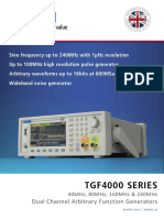 Tgf4000 Series: Measurably Better Value