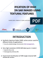 Classification of High Resolution Sar Images Using Textural Features