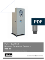 Parker Dual-Bed Nitrogen Generation Systems: Installation, Operation, and Maintenance Manual
