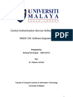 Central Authentication Service Software Testing