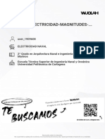 Electricidad naval: magnitudes y unidades, ley de Ohm y efecto Joule en CC