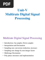 Unit-5 Multirate Updated