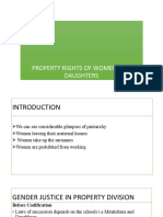 Property Rights of Hindu Women and Daughters