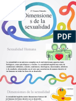 6 Básico - Dimensiones de La Sexualidad