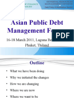 Asian Public Debt Management Forum