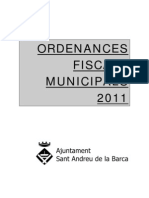 Ordenances Fiscals - 2011