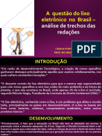 A  questão do lixo  eletrônico  no  Brasil