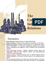 The Concept of Industrial Relations