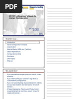 VC101 A Beginner S Guide To Variant Configuration