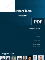 Apresentação Da Procedimentos Support Team