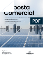 Proposta de usina fotovoltaica