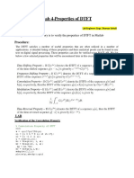 Lab 4-Properties of DTFT: Objectives