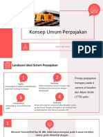 Konsep Umum Perpajakan