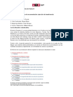 S05 y S06 - Final - El Informe de Recomendación - Ejercicio de Transferencia - Formato 1