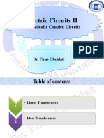 Electric Circuits II: Magnetically Coupled Circuits