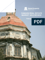 Yangon Real Estate Market 2015 Review: February 2016