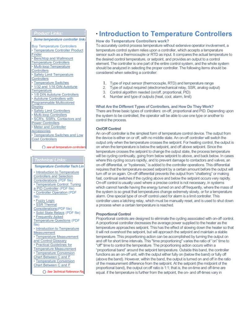 Buy Temperature Controllers | PDF | Building Automation | Programmable ...