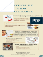 Infografia Estilos de Vida Saludable