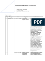 Format Laporan Harian Mahasiswa