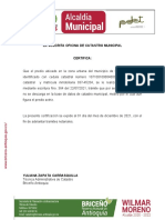 Plantilla de Certificacion de Catastro