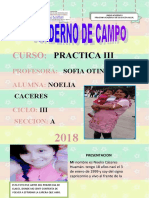 Cuaderno de Campo Caceres