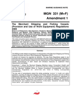 MGN 331 (M+F) Amendment 1