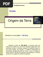 Origem e formação do Planeta Terra