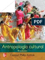 KOTTAK, Conrad, 2011. “Método y teoría en antropología cultural”, Antropología cultural. Madri