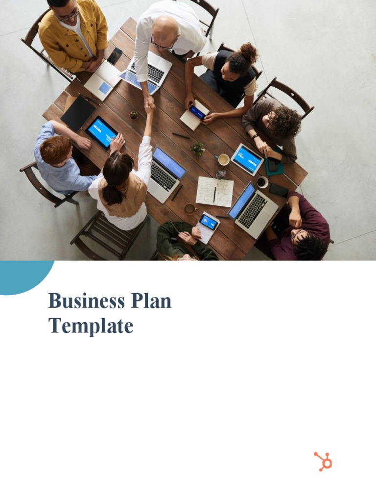 Business Plan Template HubSpot PDF Sales Marketing