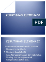 kebutuhan eliminasi