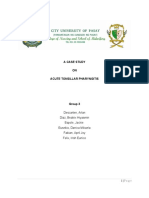 A Case Study ON Acute Tonsillar Pharyngitis